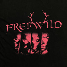 Load image into Gallery viewer, Keya FREI WILD “Die Zeit Vergent” Spellout Graphic Hard Rock Band T-Shirt