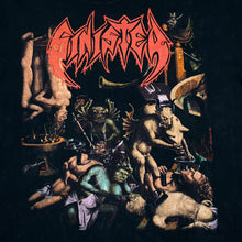 Load image into Gallery viewer, SINISTER (1992) “Sacramental Carnage” Graphic Heavy Death Metal Single Stitch T-Shirt