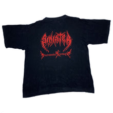 Load image into Gallery viewer, SINISTER (1992) “Sacramental Carnage” Graphic Heavy Death Metal Single Stitch T-Shirt