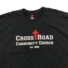Load image into Gallery viewer, Hanes CROSS ROAD COMMUNITY CHURCH Religious Souvenir Graphic T-Shirt