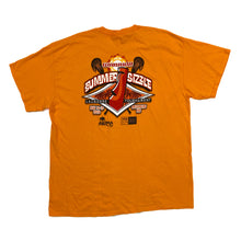 Load image into Gallery viewer, SUMMER SIZZLE “Lacrosse Tournament” Sports Souvenir Spellout Graphic T-Shirt