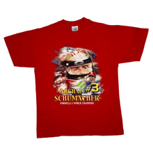 Load image into Gallery viewer, MICHAEL SCHUMACHER “Racing Tour 2000” Formula One F1 Racing Graphic T-Shirt