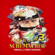 Load image into Gallery viewer, MICHAEL SCHUMACHER “Racing Tour 2000” Formula One F1 Racing Graphic T-Shirt