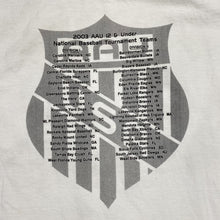 Load image into Gallery viewer, AAU BASEBALL (2003) “National Championships” School College Graphic T-Shirt