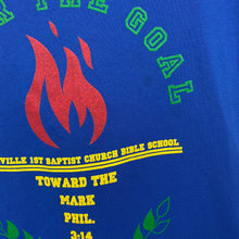 Load image into Gallery viewer, GO FOR THE GOAL (1996) “Winterville 1st Baptist Church Bible School” Single Stitch T-Shirt