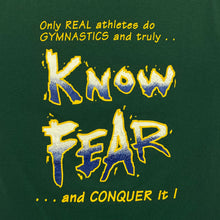 Load image into Gallery viewer, Hanes KNOW FEAR “Only Real Athletes Do Gymnastics” Graphic Single Stitch T-Shirt