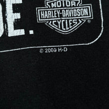 Load image into Gallery viewer, HARLEY DAVIDSON (2009) “Red River” Wichita Falls Texas Biker Spellout Graphic T-Shirt