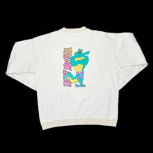 Load image into Gallery viewer, BEST MONTANA Crocodile Souvenir Cartoon Graphic Spellout Crewneck Sweatshirt