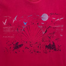 Load image into Gallery viewer, FOTL “Myrtle Beach, SC” Floral Beach Souvenir Graphic Single Stitch T-Shirt