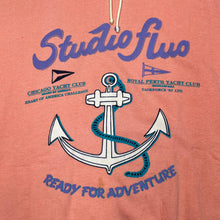 Load image into Gallery viewer, STUDIO FLUO “Ready For Adventure” Graphic Spellout Hoodie