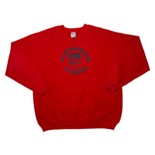 Load image into Gallery viewer, Jerzees HUNTERHOUSE COLLEGE Graphic Logo Spellout Crewneck Sweatshirt