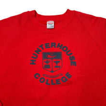 Load image into Gallery viewer, Jerzees HUNTERHOUSE COLLEGE Graphic Logo Spellout Crewneck Sweatshirt