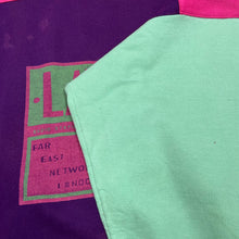 Load image into Gallery viewer, LYCEE MIXTE “We’ll Never Make You Blue” Colour Block Crewneck Sweatshirt