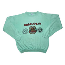 Load image into Gallery viewer, OUTDOOR LIFE “North Canada Caribou” Graphic Crewneck Beater Sweatshirt