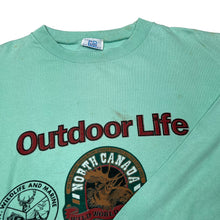 Load image into Gallery viewer, OUTDOOR LIFE “North Canada Caribou” Graphic Crewneck Beater Sweatshirt