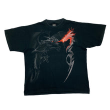 Load image into Gallery viewer, SPIRAL Gothic Fantasy Tribal Dragon Graphic T-Shirt