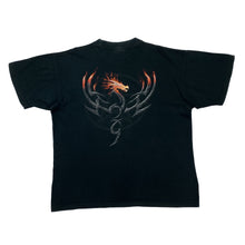 Load image into Gallery viewer, SPIRAL Gothic Fantasy Tribal Dragon Graphic T-Shirt