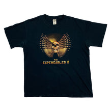Load image into Gallery viewer, THE EXPENDABLES 2 Graphic Spellout Movie Promo T-Shirt