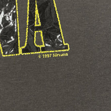Load image into Gallery viewer, NIRVANA (1997) Smile Graphic Logo Spellout Alternative Rock Grunge Band T-Shirt