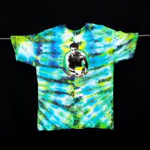 Load image into Gallery viewer, MUHAMMAD ALI (1975) “Sting Like A Bee” Boxing Icon Tie Dye T-Shirt