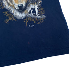 Load image into Gallery viewer, Safon (1999) ORDESA Wolf Animal Nature Wildlife Graphic T-Shirt