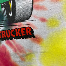 Load image into Gallery viewer, STINGRAY “Corvette Mother Trucker” Muscle Car Graphic Spellout Tie Dye T-Shirt
