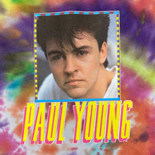 Load image into Gallery viewer, PAUL YOUNG Pop Rock Music Band Graphic Spellout Tie Dye T-Shirt