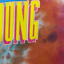 Load image into Gallery viewer, PAUL YOUNG Pop Rock Music Band Graphic Spellout Tie Dye T-Shirt
