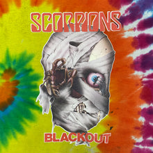 Load image into Gallery viewer, SCORPIONS “Blackout” Glam Metal Rock Music Band Tie Dye T-Shirt