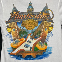 Load image into Gallery viewer, HARD ROCK CAFE “Amsterdam” Classic Souvenir Logo Spellout Graphic T-Shirt