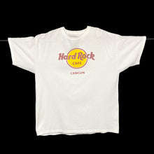 Load image into Gallery viewer, HARD ROCK CAFE “Cancun” Classic Souvenir Graphic Logo Spellout T-Shirt