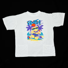 Load image into Gallery viewer, Vintage Original Design (1995) PARTY Cartoon Bear Souvenir Single Stitch T-Shirt