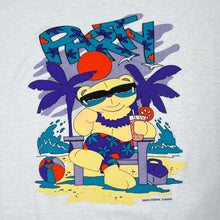 Load image into Gallery viewer, Vintage Original Design (1995) PARTY Cartoon Bear Souvenir Single Stitch T-Shirt