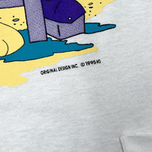 Load image into Gallery viewer, Vintage Original Design (1995) PARTY Cartoon Bear Souvenir Single Stitch T-Shirt