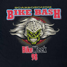 Load image into Gallery viewer, Vintage Screen Stars (1998) Scarborough Bike Bash “Bike Week 98” Graphic T-Shirt