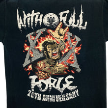 Load image into Gallery viewer, WITH FULL FORCE Festival “20th Anniversary” Heavy Metal Hard Rock Punk Band T-Shirt