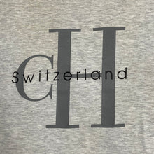 Load image into Gallery viewer, CH "SWITZERLAND" Graphic Souvenir Spellout T-Shirt