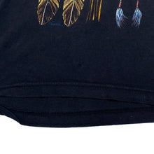 Load image into Gallery viewer, ZIP IT London Wolf Animal Native American Dream Catcher Graphic T-Shirt