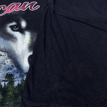 Load image into Gallery viewer, American T-Shirt AMERICAN LEGEND Biker Wolf Spellout Graphic T-Shirt