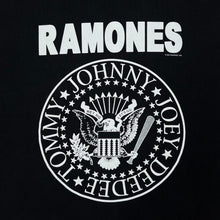 Load image into Gallery viewer, Early 00’s THE RAMONES (2005) “Hey Ho Let’s Go” Graphic Punk Rock Band T-Shirt