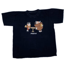 Load image into Gallery viewer, MADRID Spain Matador Bill Cartoon Souvenir Spellout Graphic T-Shirt