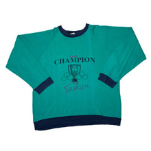 Load image into Gallery viewer, THE CHAMPION IN FASHION Graphic Spellout Crewneck Sweatshirt