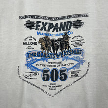 Load image into Gallery viewer, EXPAND “The Greatest Sweatshirt” Graphic Spellout Crewneck Sweatshirt
