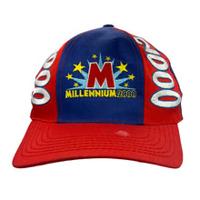 Load image into Gallery viewer, MILLENNIUM 2000 Embroidered Souvenir Spellout Colour Block Baseball Cap