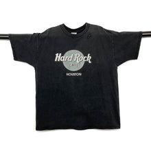Load image into Gallery viewer, HARD ROCK CAFE “Houston” Souvenir Spellout Graphic Faded T-Shirt