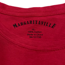 Load image into Gallery viewer, MARGARITAVILLE Parrot Souvenir Spellout Graphic T-Shirt