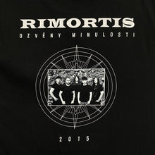 Load image into Gallery viewer, Rimortis (2015) “Ozveny Minulosti” Melodic Power Heavy Metal Band Black T-Shirt