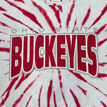 Load image into Gallery viewer, NCAA OHIO STATE BUCKEYES College Sports Spellout Graphic Tie Dye T-Shirt