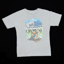 Load image into Gallery viewer, Disneyland EXPEDITION EVEREST Cartoon Souvenir Spellout Graphic T-Shirt
