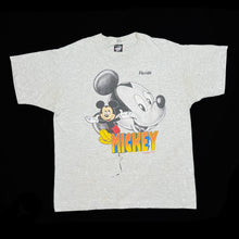 Load image into Gallery viewer, Screen Stars Disney MICKEY “Florida” Cartoon Souvenir Graphic Single Stitch T-Shirt